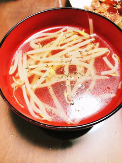簡単もやしコンソメスープ-レシピのメイン写真