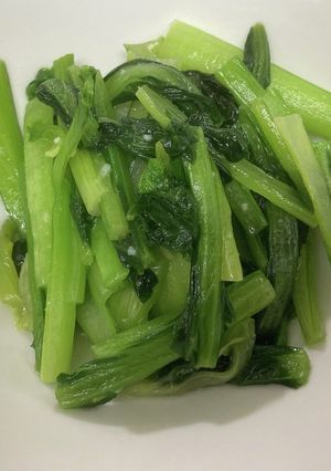 小松菜を使って!中華風青菜炒め-レシピのメイン写真