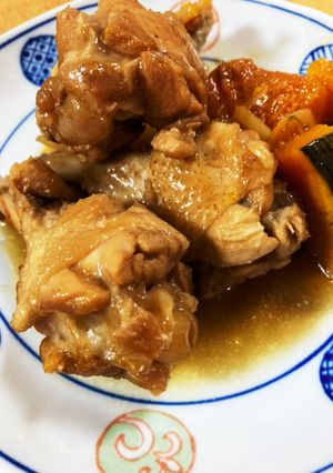 手羽元の黒酢煮-レシピのメイン写真