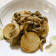 長芋ときのこの炒め物