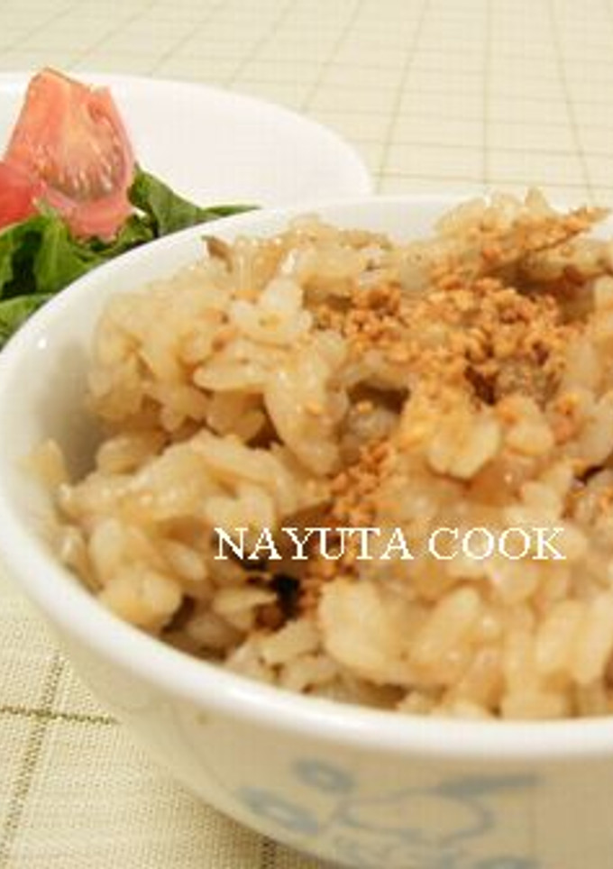 エコ❤鶏皮の炊き込みご飯-レシピのメイン写真
