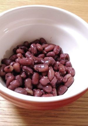最近のうちの煮小豆（覚書）-レシピのメイン写真