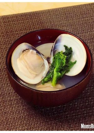 定番　はまぐりのお吸い物（潮汁仕立て）-レシピのメイン写真