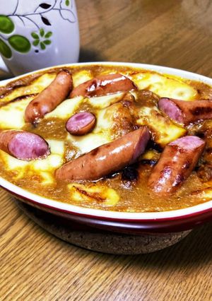 残ったカレーでチーズたっぷり焼きカレー-レシピのメイン写真