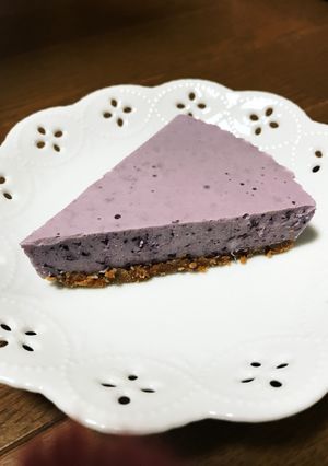 ブルーベリーレアチーズケーキ-レシピのメイン写真