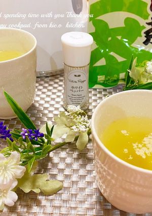❀ほっ♡とひと息☆昆布茶に白胡椒❀-レシピのメイン写真