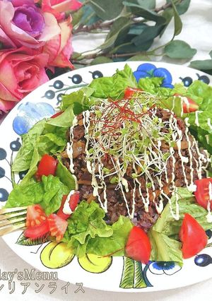 【簡単】調味料2つ！焼肉シシリアンライス-レシピのメイン写真