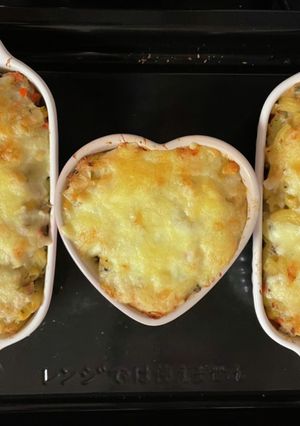 簡単！子どもが喜ぶ ツナキャセロール-レシピのメイン写真