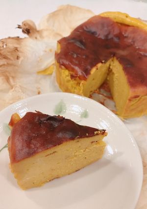 スパイスパンプキン バスクチーズケーキ風-レシピのメイン写真