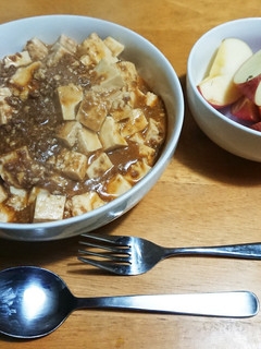 麻婆豆腐丼-レシピのメイン写真