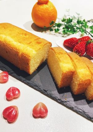 生クリームで簡単！米粉のパウンドケーキ-レシピのメイン写真