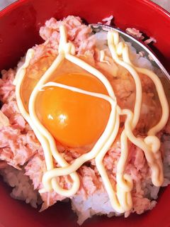 卵かけご飯丼-レシピのメイン写真