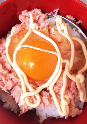 卵かけご飯丼-レシピのメイン写真