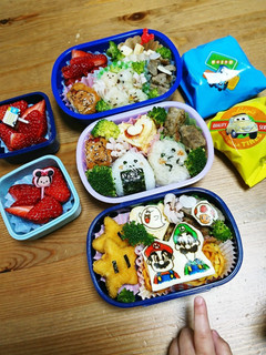 遠足すみっこぐらし マリオ キャラ弁-レシピのメイン写真