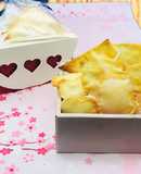 とっても簡単!! ワンタン皮チョコパイ♡