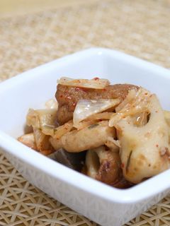 おでんの残りで♪簡単キムチ煮込み♪-レシピのメイン写真