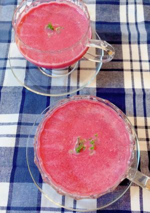 ビーツのビシソワーズ-レシピのメイン写真