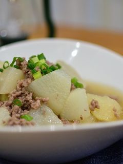 とろとろ大根とそぼろのあんかけ♬-レシピのメイン写真