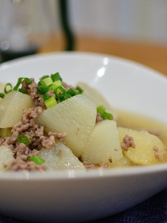 とろとろ大根とそぼろのあんかけ♬-レシピのメイン写真