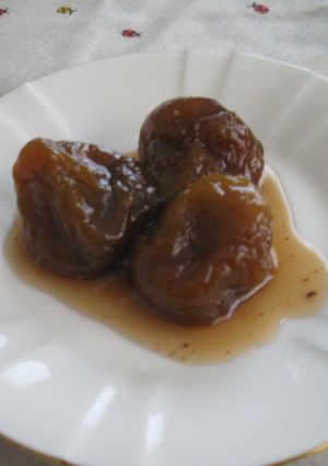 ふわふわ♪いちじくのシロップ煮-レシピのメイン写真