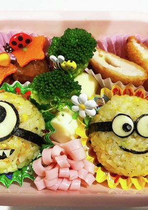 ミニオン　お弁当-レシピのメイン写真
