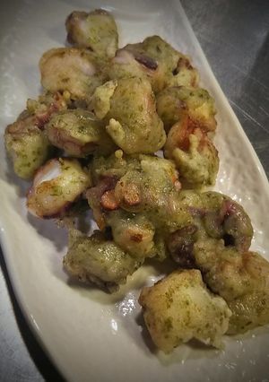 タコの磯辺揚げ(*≧∀≦*)-レシピのメイン写真