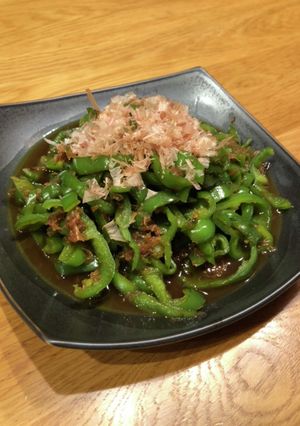 我が家の味！ピーマンのおかか醤油和え-レシピのメイン写真