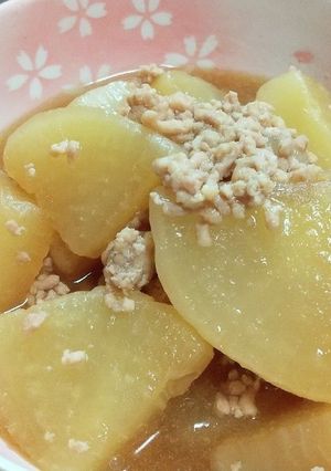 大根のそぼろ煮-レシピのメイン写真
