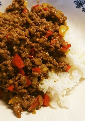 キーマカレー（無添加調味料使用）-レシピのメイン写真
