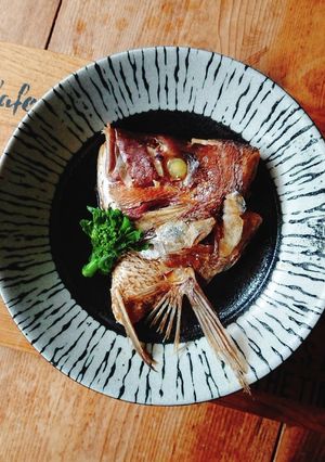 お酒がススム★鯛のアラ炊き-レシピのメイン写真