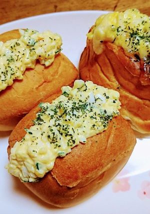 キュウリ入りで食感が最高エッグサンド♪-レシピのメイン写真