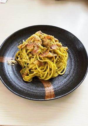 アボカドカルボナーラ-レシピのメイン写真