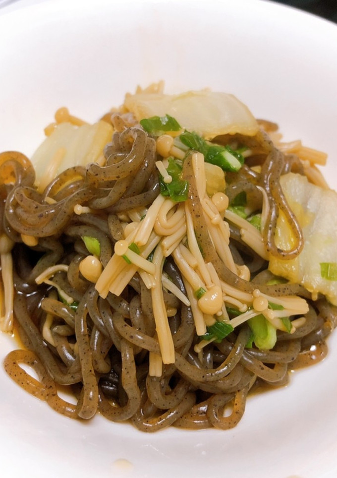 えのきと糸こんのすき焼き風煮-レシピのメイン写真