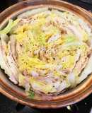 簡単白菜と豚肉のぽかぽかミルフィーユ鍋
