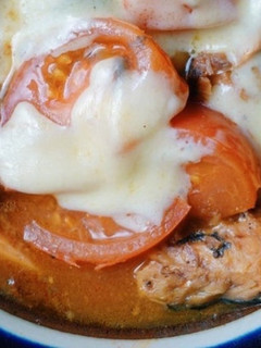 レンチンでトマトと鯖缶の煮込み-レシピのメイン写真