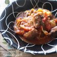 mレンジDEキャベツと鯖缶のトマト煮