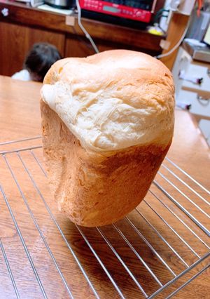 HBではちみつ米粉食パン-レシピのメイン写真