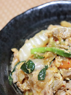 豚バラ肉のキムチ炒め-レシピのメイン写真