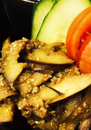 【猫でもできる】焼肉のタレで簡単ナス味噌-レシピのメイン写真