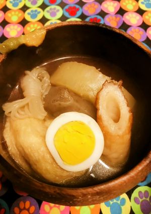 低カロ軍団集結！材料少なめおつまみおでん-レシピのメイン写真