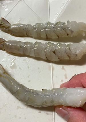 エビの下処理(天ぷら、フライ)-レシピのメイン写真