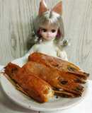 リカちゃん♡有頭えびのお頭焼きYovoY