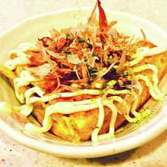 รูปของ 厚揚げのお好み焼き風