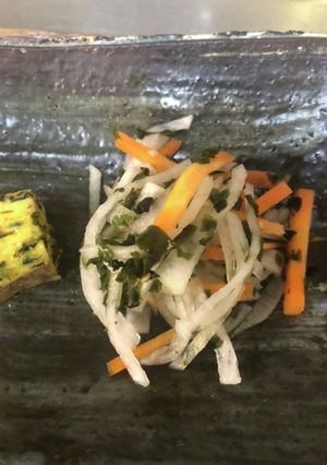 萩のしそワカメ、大根サラダ-レシピのメイン写真