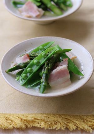 春野菜とベーコンの白だしさっと煮-レシピのメイン写真