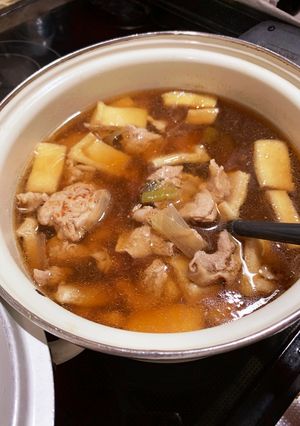 肉汁うどんのつゆ-レシピのメイン写真