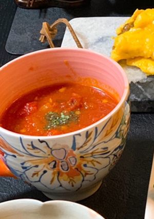 トマト缶で作る簡単シーフードスープ-レシピのメイン写真