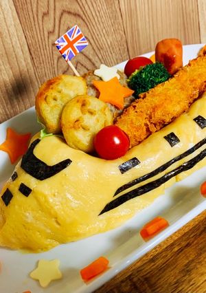お子様ランチ　ドクターイエロー-レシピのメイン写真