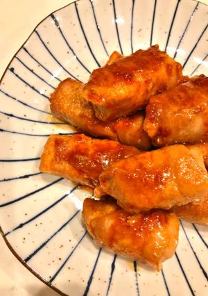 ダイエットにも！簡単ヘルシー肉巻き豆腐☆-レシピのメイン写真
