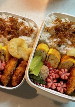 高校生お弁当(2021.2.18)-レシピのメイン写真